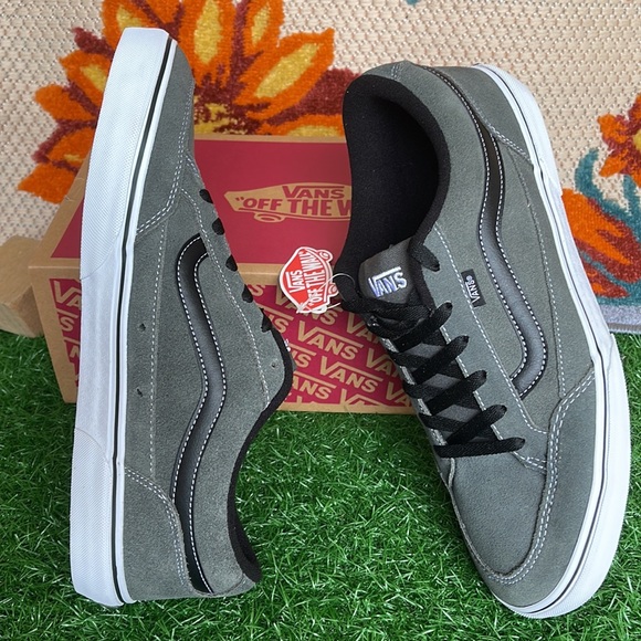 Vans Bearcat Charcoal/White/Black Men’s sneakers - Picture 12 of 16